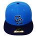 Gorra Yaquis Fitted Baby Blue CO 23-24