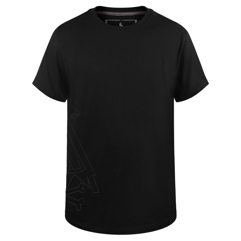 Crow and Crossbones T-Shirt - Black 