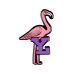 Pin Leones Flamingo LY